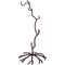 Bard's Wrought Iron Tree Branch Ornament Stand, 15.5" H x 8" W x 8" D